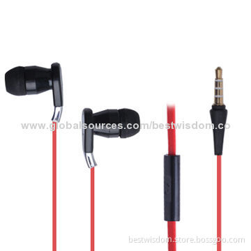 Wired Earphones for iPhone, Precise Design and Style with MIC in Control by Button